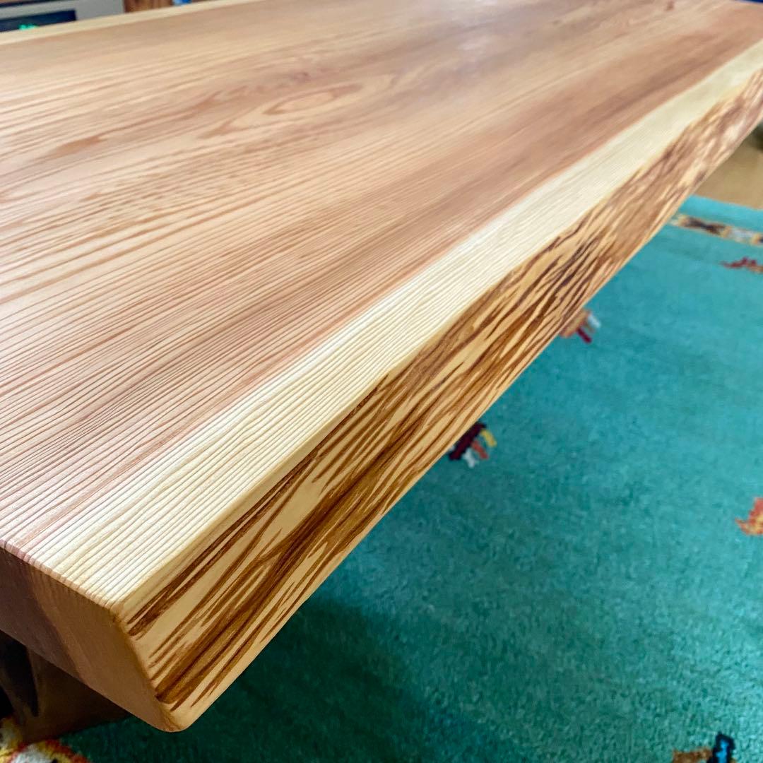 【週末セール】天然木　杉　一枚板　テーブル　無垢　すぎ　94