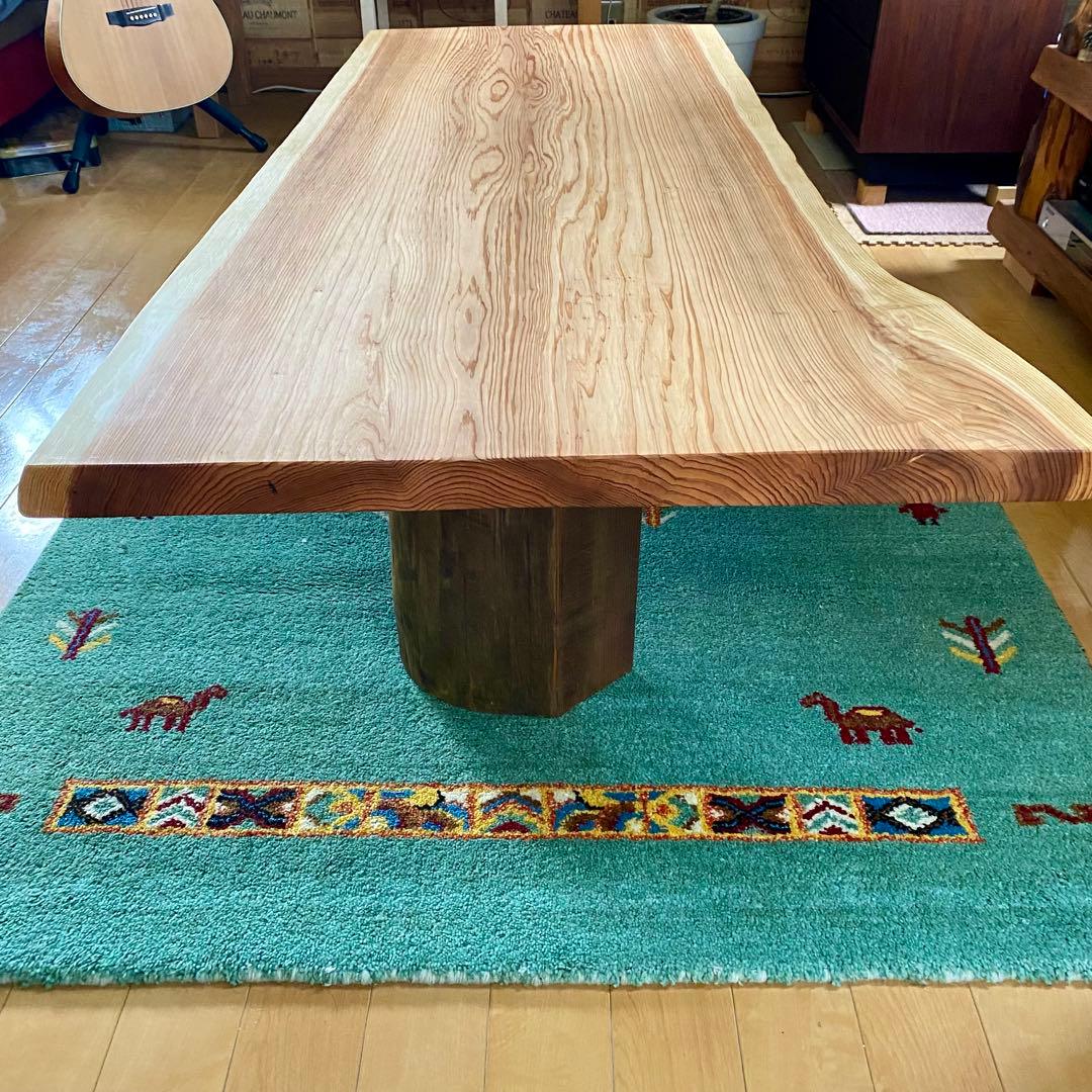 【週末セール】天然木　杉　一枚板　テーブル　無垢　すぎ　94