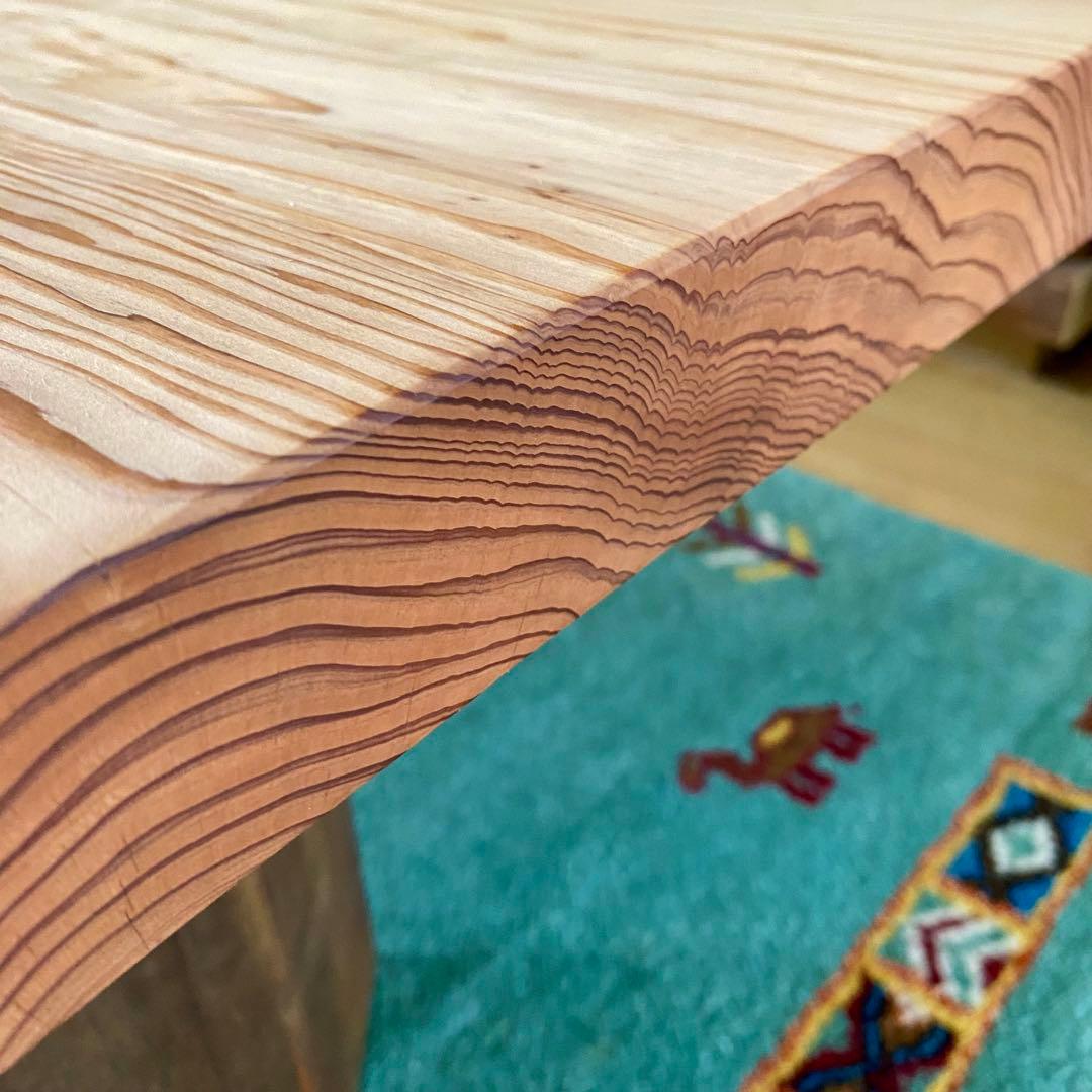 【週末セール】天然木　杉　一枚板　テーブル　無垢　すぎ　94