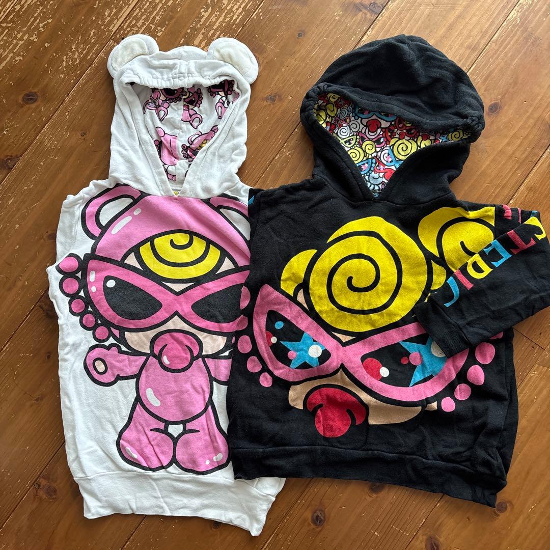 【追加済み】ヒスミニ90まとめ売り女の子向け人気のサロペ、トレーナーなど21点