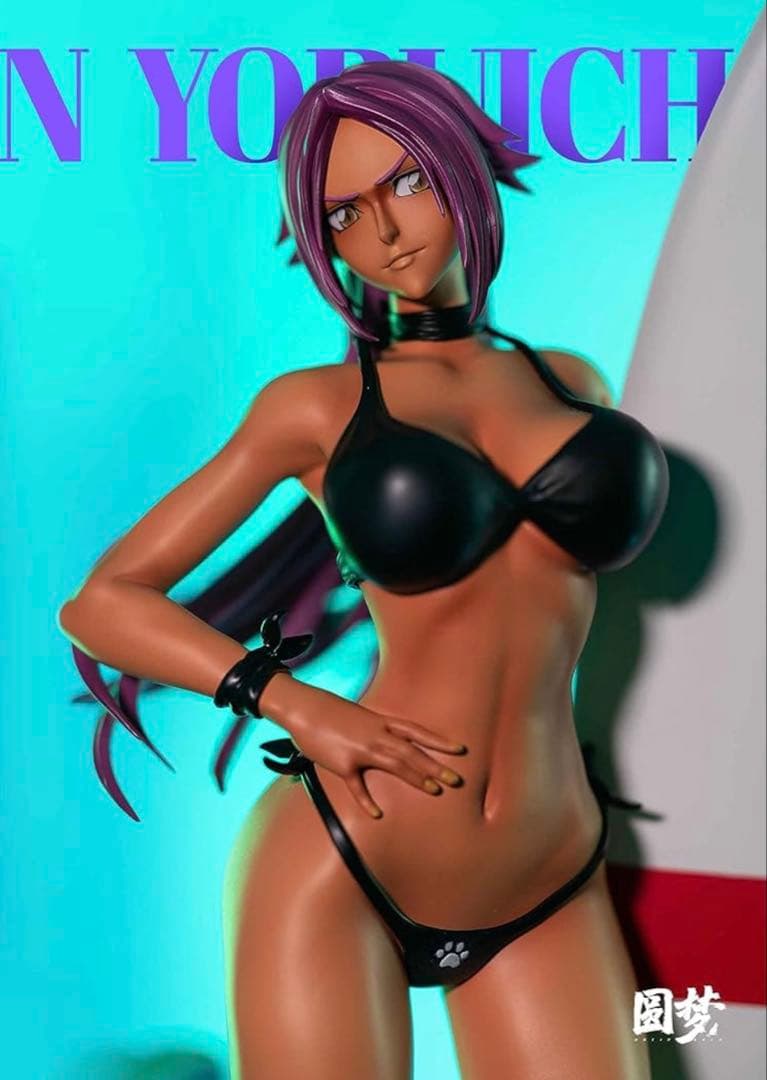 ★新品未開封★ BLACK 四楓院夜一水着バージョン ガレージキット