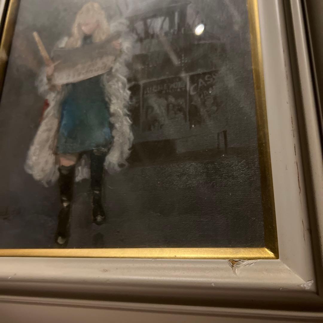 他の方発送×肉質画　油絵　fantasy