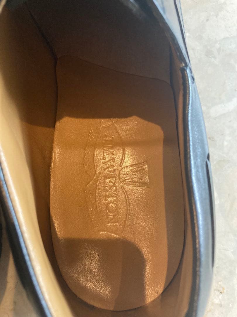 JM WESTON ジェーエムウエストン ヨット ブラック ソフトカーフ6D