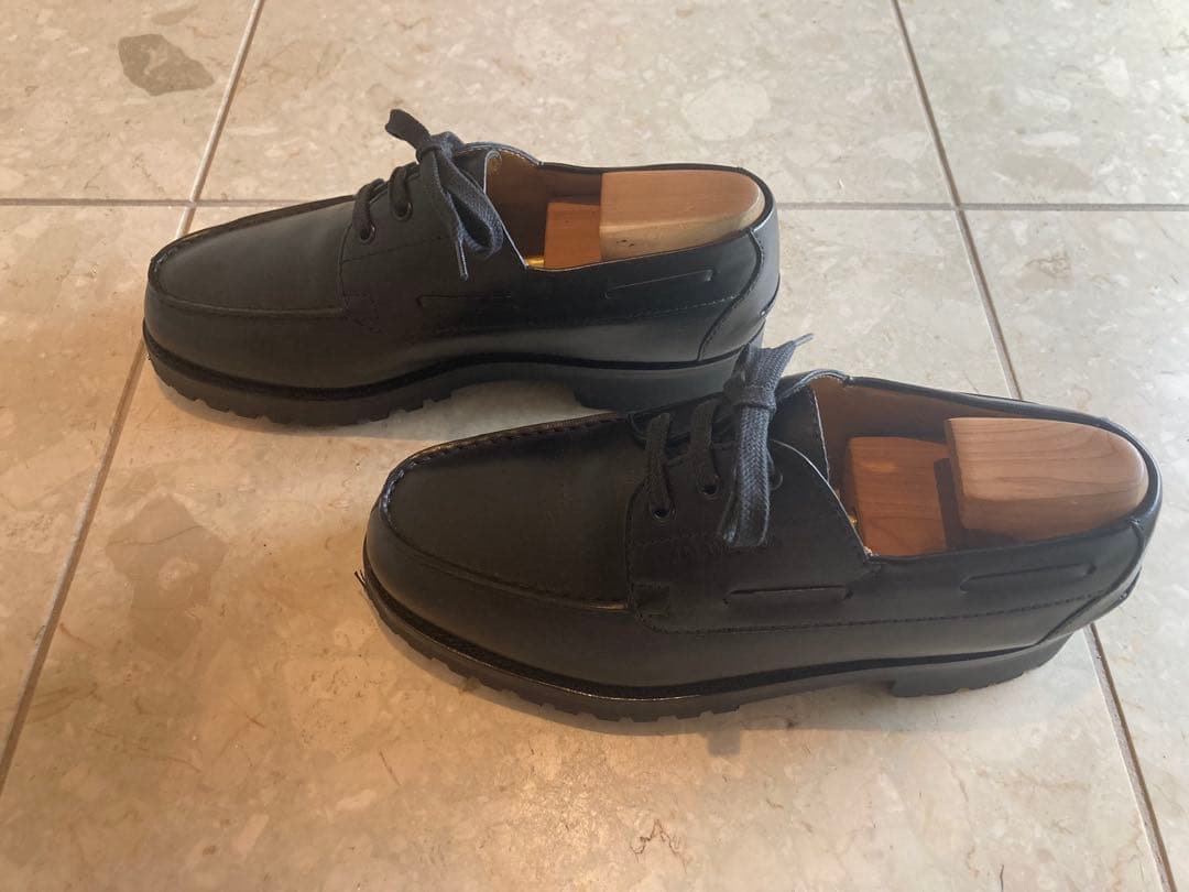 JM WESTON ジェーエムウエストン ヨット ブラック ソフトカーフ6D