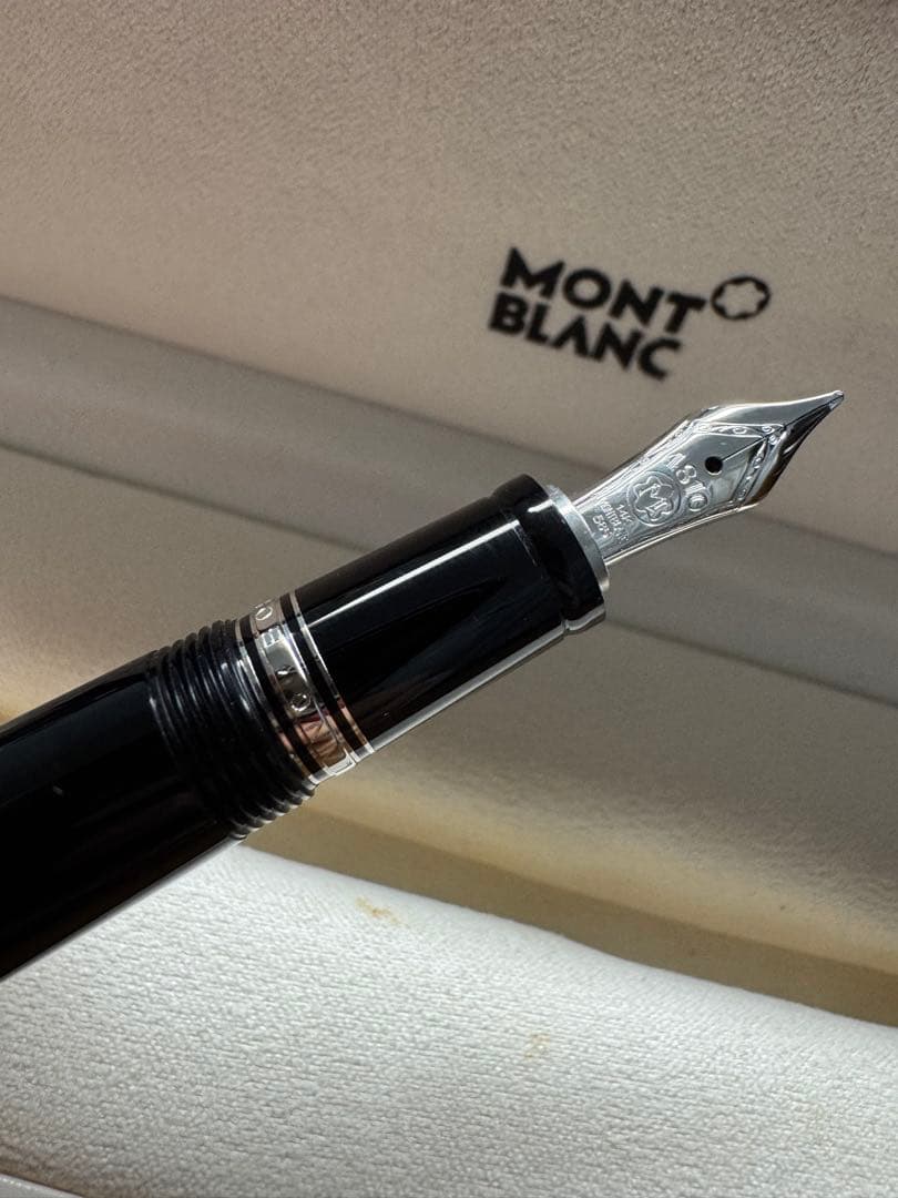 MONTBLANCモンブラン 万年筆 ボエム M ノワール　オニキス