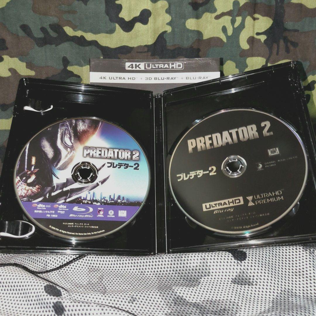 【プレデター】クアドリロジー BOX 4KウルトラHD／9枚DISC 【中古品】