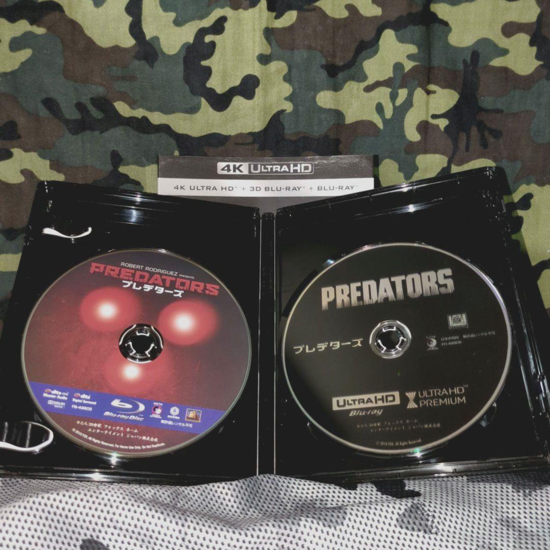 【プレデター】クアドリロジー BOX 4KウルトラHD／9枚DISC 【中古品】