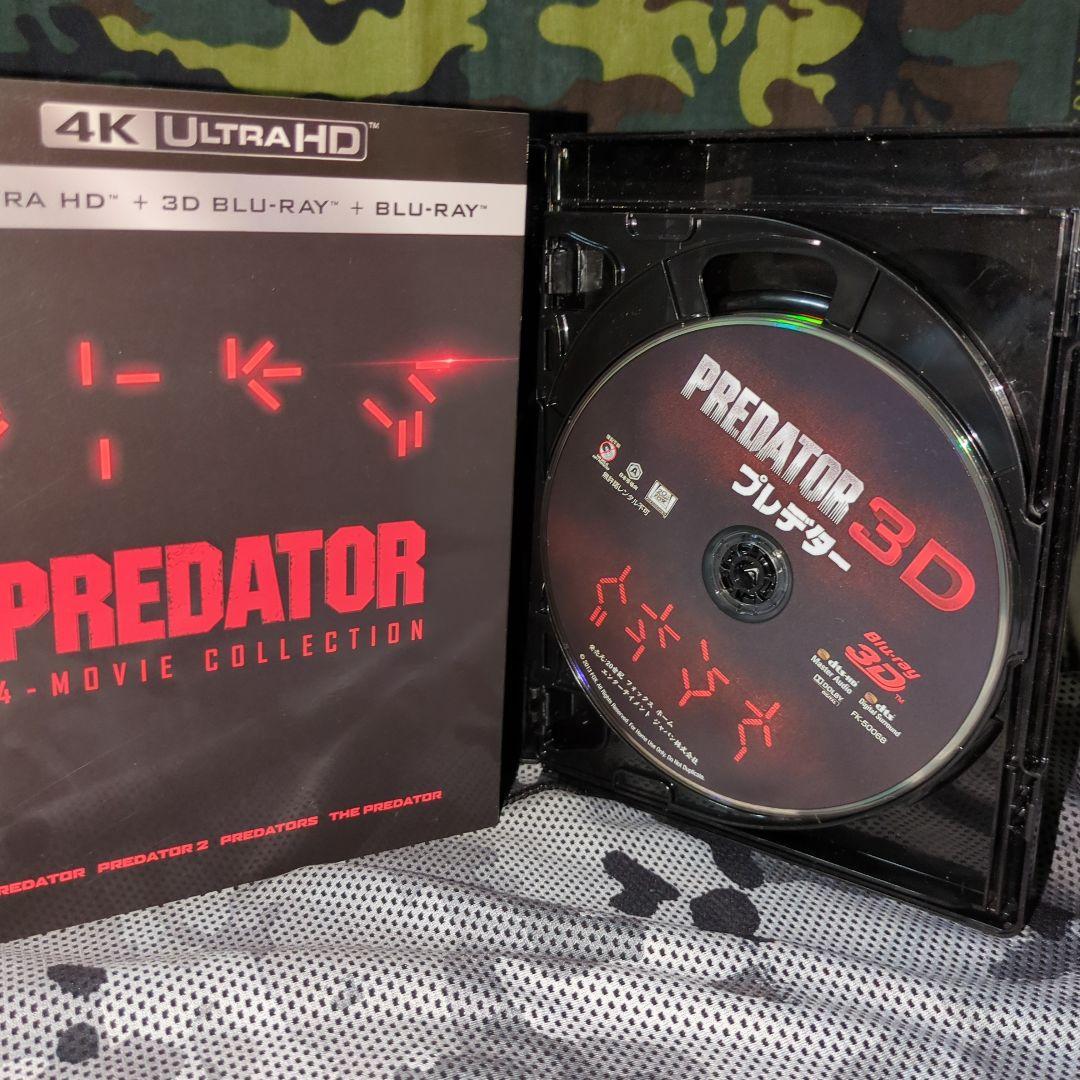 【プレデター】クアドリロジー BOX 4KウルトラHD／9枚DISC 【中古品】