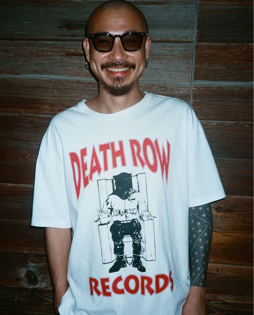 快適ファッション - XL ワコマリア death row records T 白 野田洋次郎