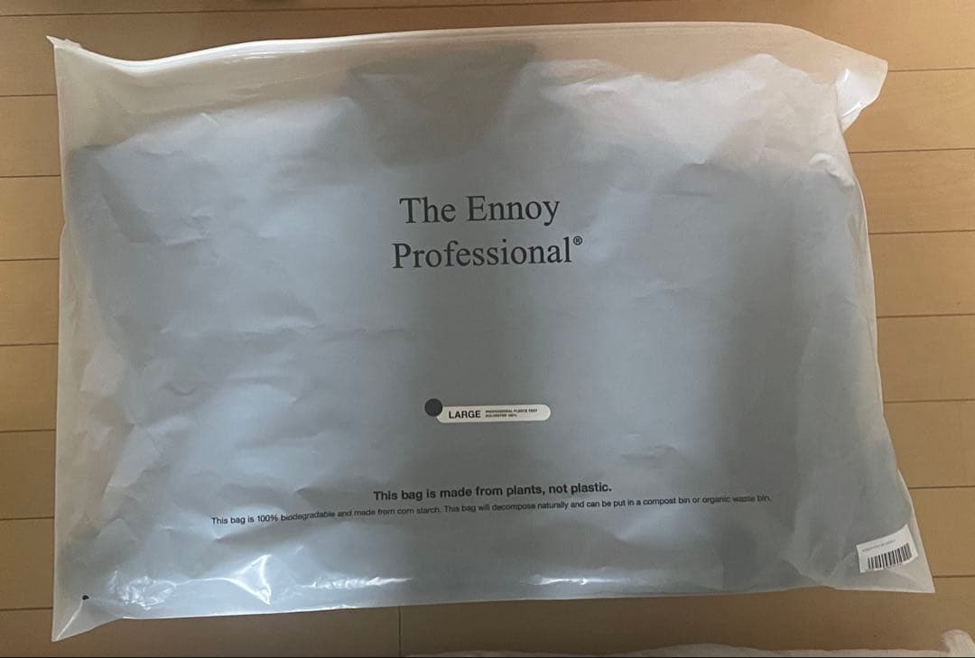 【新品未使用】ENNOYPROFESSIONAL FLEECE VEST【黒L】