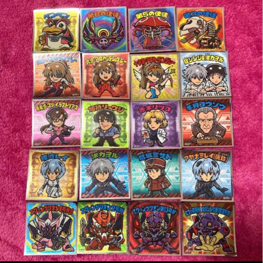 エヴァンゲリオンビックリマンシール エヴァックリマンシール20枚