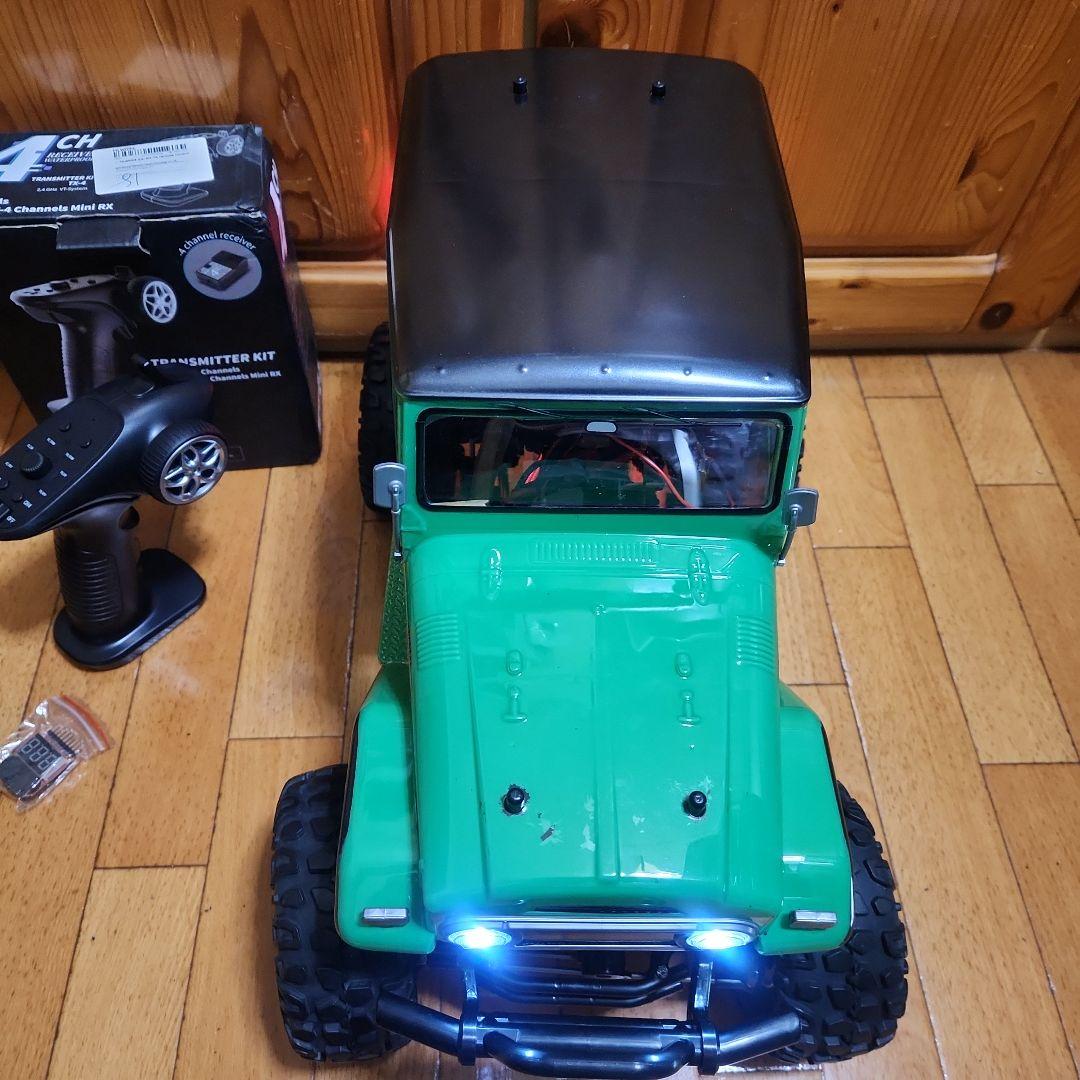 □専用□ タミヤ CR-01 フルセット 緑 ランクル ボディ ラジコン