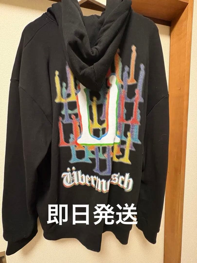 G-DRAGON ÜBERMENSCH ソウルコン フーディージップアップ 黒 - メルカリ