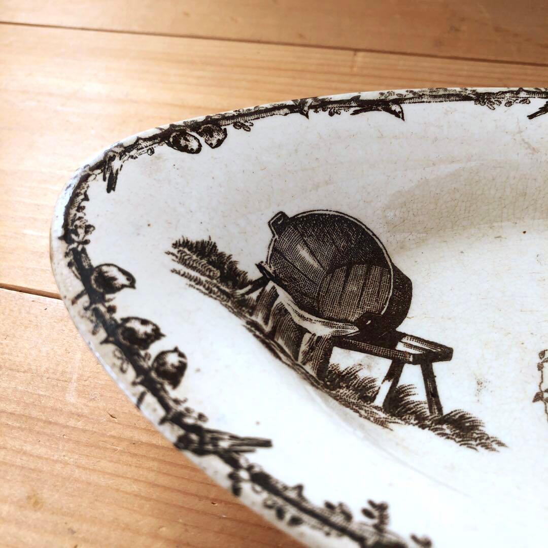 ショワジールロア Choisy le Roi HB&Cie 楕円皿 no.249 - メルカリ