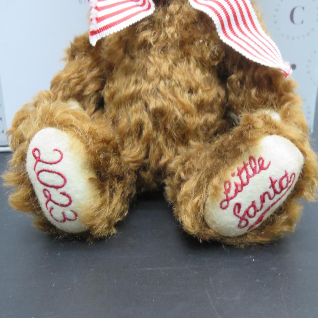 限定品　steiff シュタイフ リトルサンタ ベル 2023 テディベア