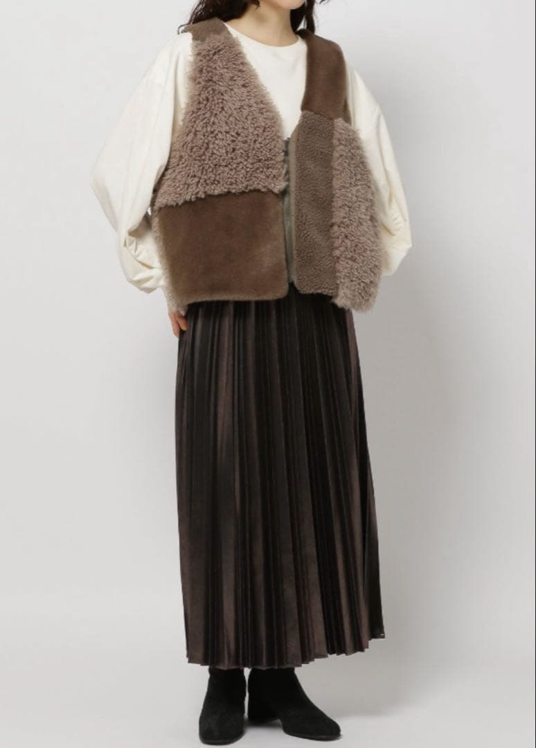 ロロピアーナ リバーシブル ジレ 10Ru 極美品✨超希少リバーシブルジレ