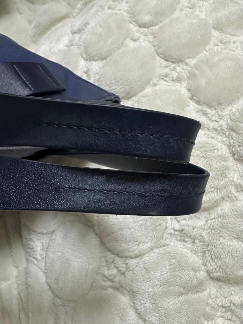 MIU MIU ネイビー ハンドバッグ CANAPA