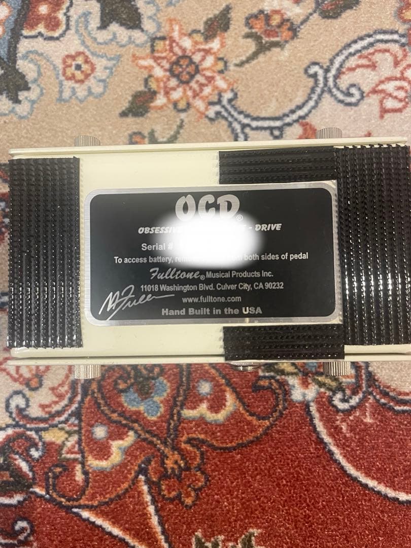 【最終値下げ】Fulltone OCD Ver1.4 美品