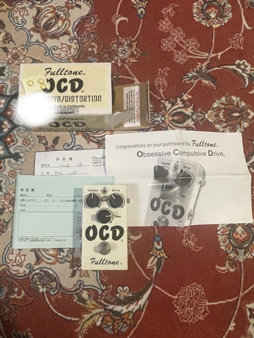 【最終値下げ】Fulltone OCD Ver1.4 美品