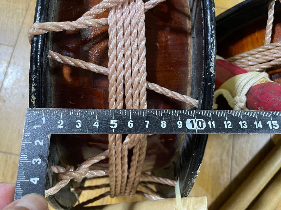 1セット❗️】エイサー締太鼓 直径30.0cm バチ付き（2個まとめても