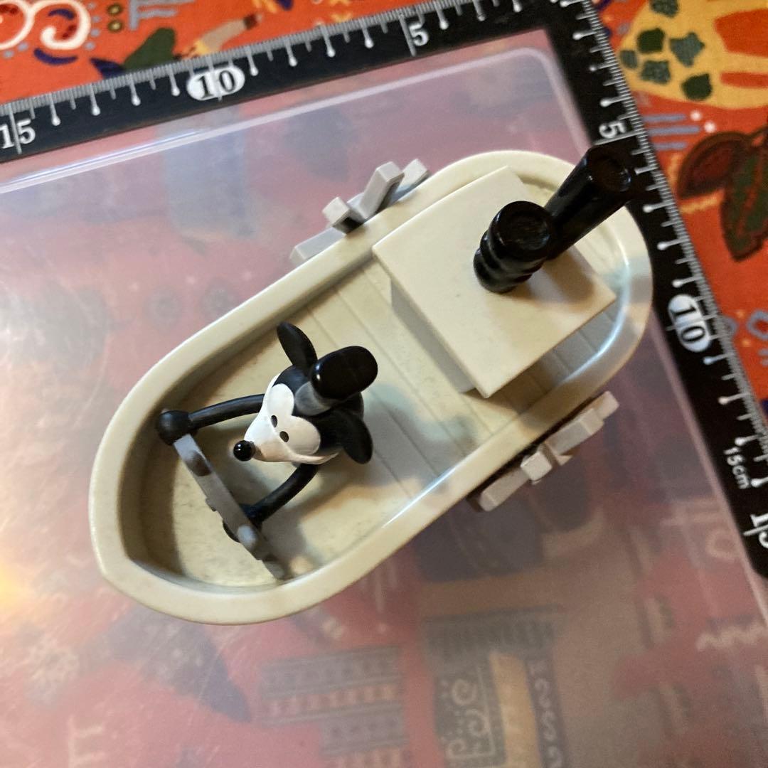 電動ミニカー　蒸気船ウイリー　ミッキーマウス　動作確認　新品電池交換済み