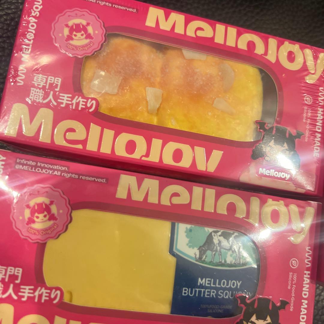 Mellojoy メロジョイスクイーズ 贅沢スフレ ぱんぱん 新バター