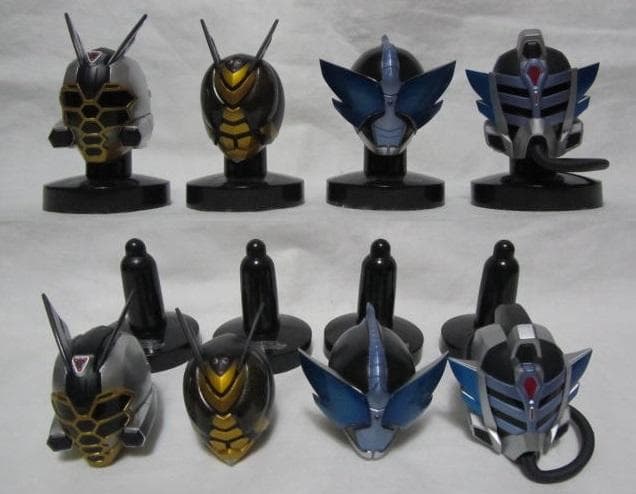 ライダーマスクコレクション◆ライダーマスコレ◆仮面ライダーカブト◆１７種◆未開封