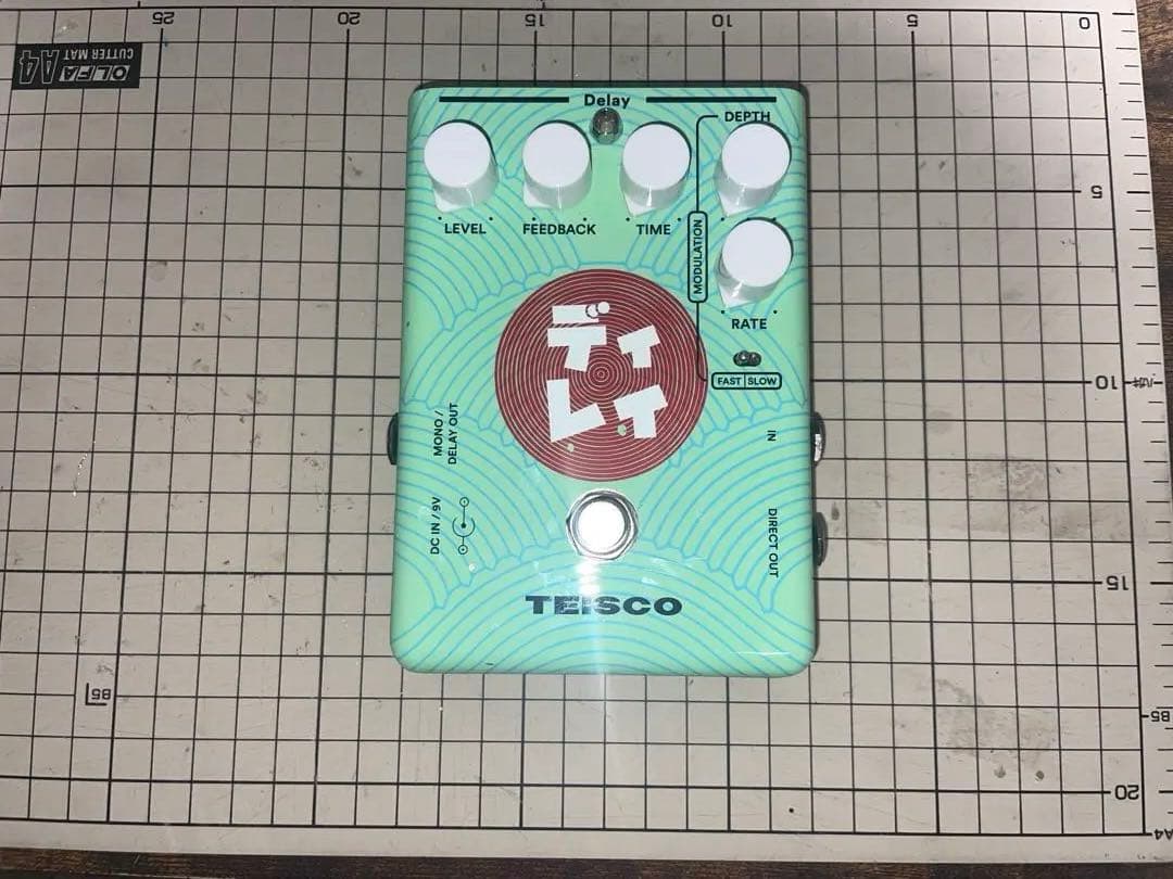 TEISCO ディレイ アナログディレイ エフェクター TEISCO ディレイ アナログディレイ エフェクター TEISCO ディレイ