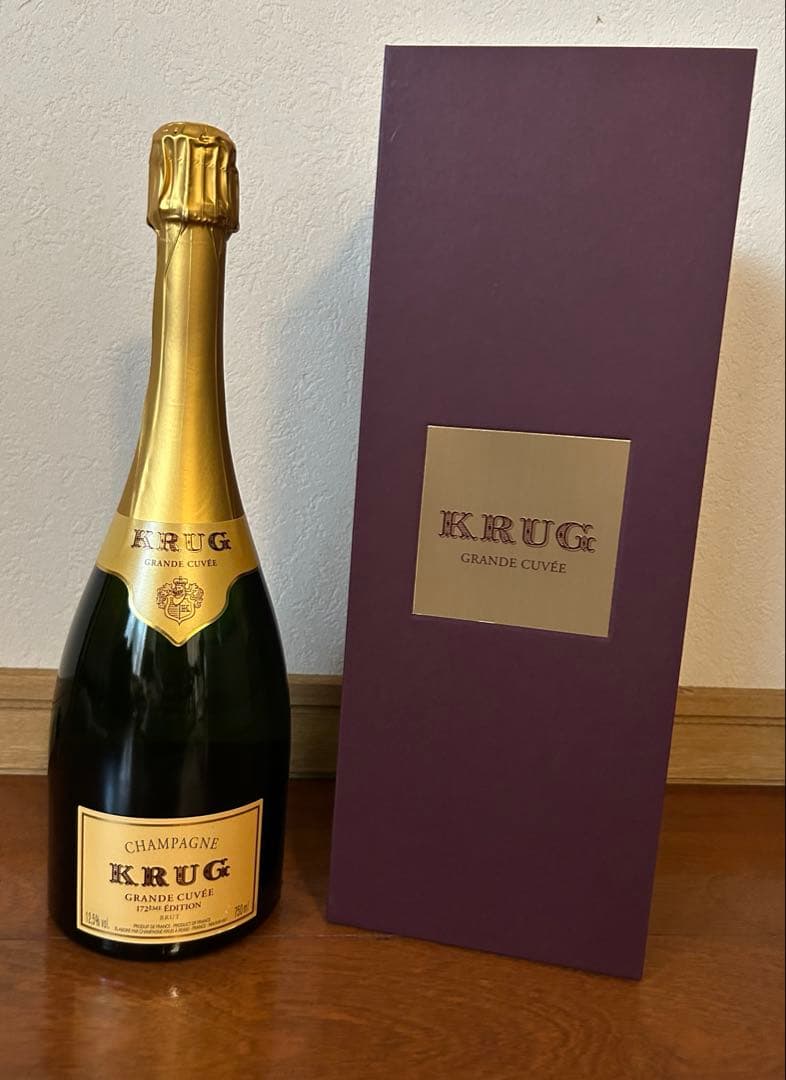 クリュッグ グランド キュヴェ ブリュット エディション 箱付 750ml クリュッグ グランド キュヴェ ブリュット 750ml ※専用箱付