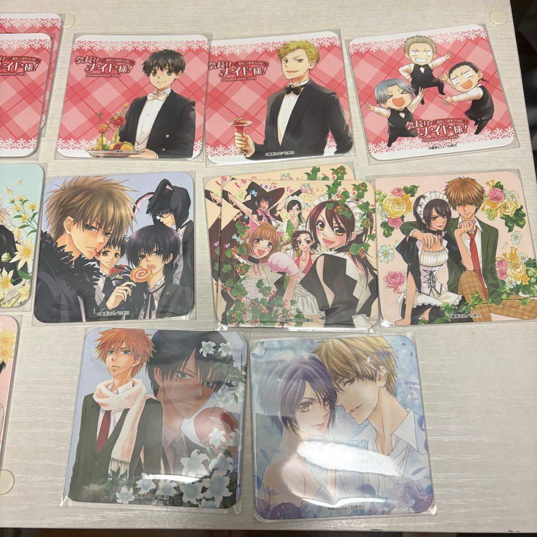 会長はメイド様 コラボカフェ コースター 19枚