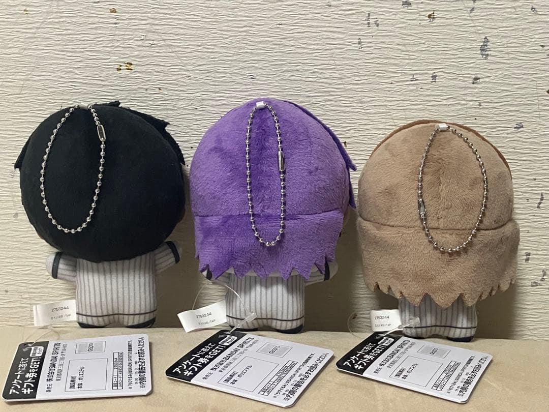 桃源暗鬼 ちびぐるみvol.3 桃角桜介 桃寺神門 桃華月詠 セット - メルカリ