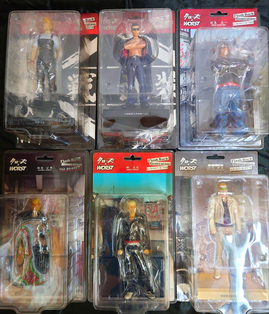 クローズ＆WORST フィギュア 16体セット