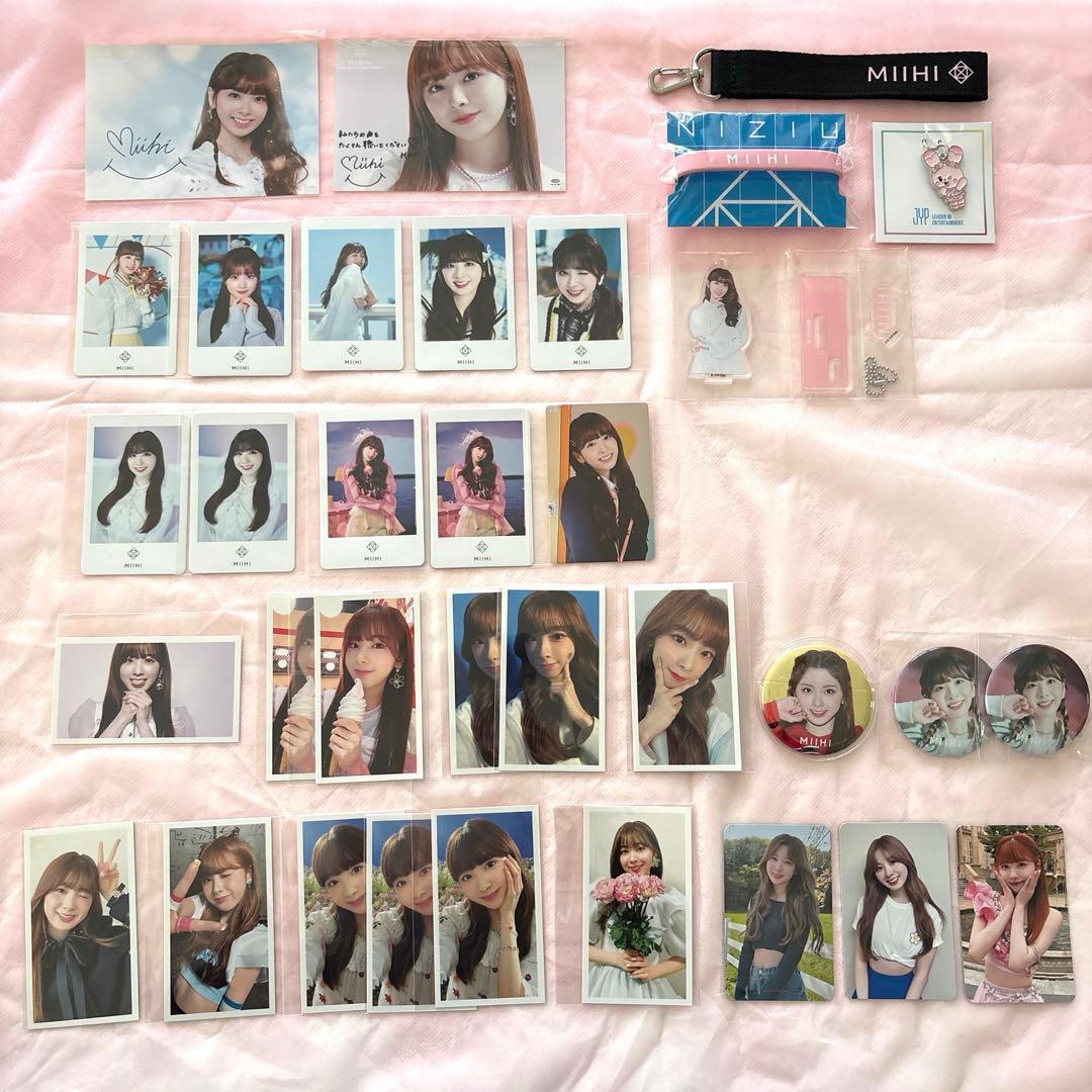 NiziU ミイヒちゃん まとめ売り 缶バッチ ラントレ トレカ