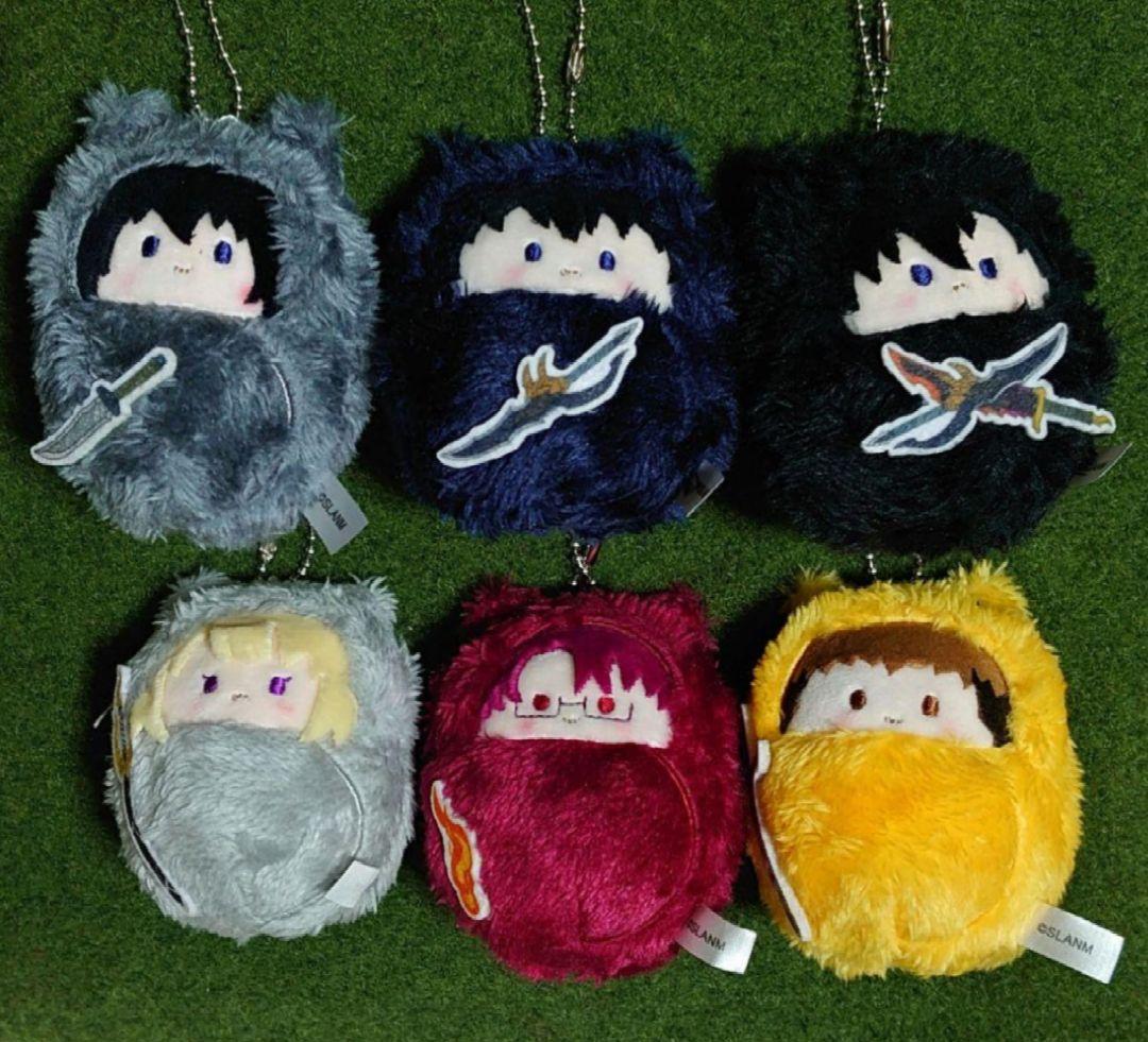 俺だけレベルアップな件　くるみたぴぬい　全6種水篠旬　向坂雫　諸菱賢太　最上真 俺だけレベルアップな件 くるみたぴぬい 全6種 水篠旬