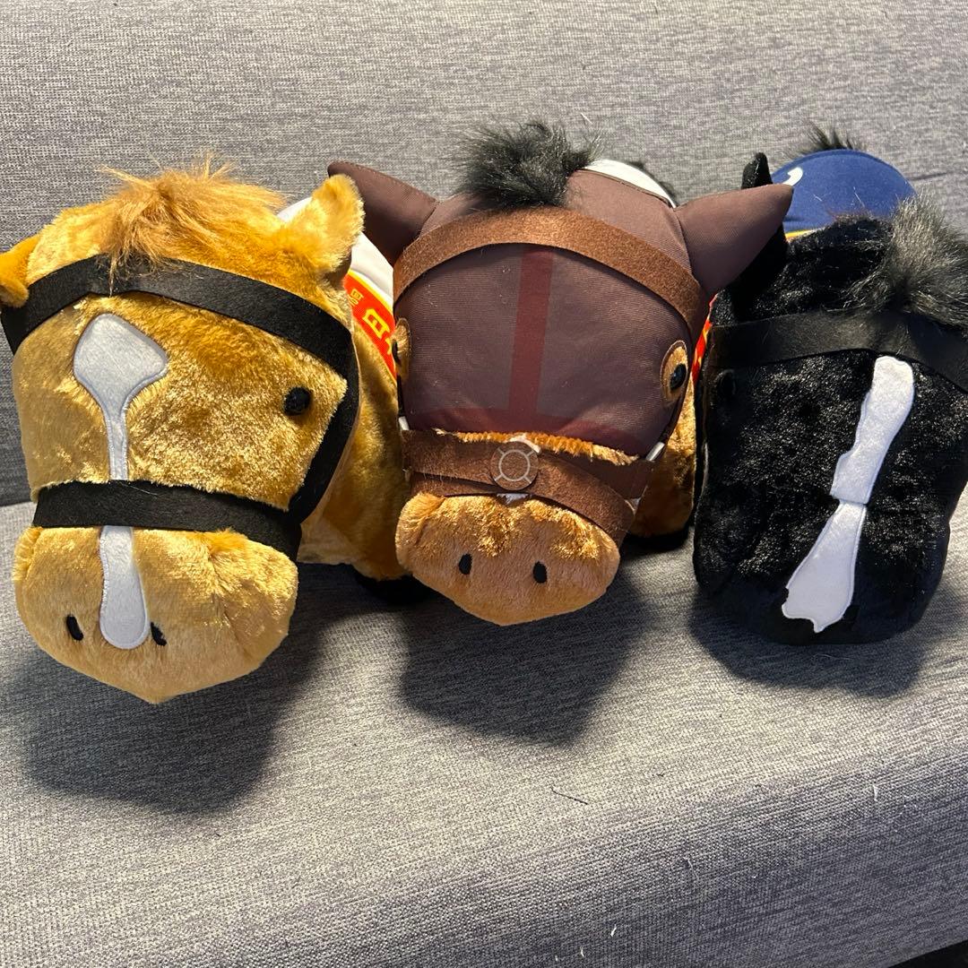 サラブレッドコレクション ふわふわBIGぬいぐるみ まとめ売り3種類