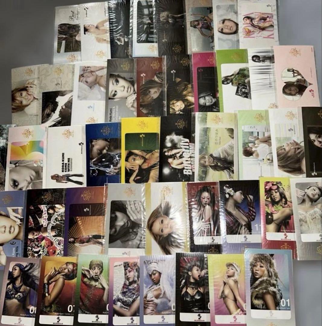 倖田來未グッズ　ICカードステッカー　全73種コンプリートセット