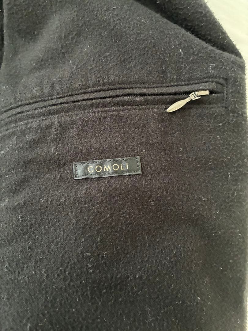 COMOLI 24AW モールスキンジップショートジャケット サイズ3