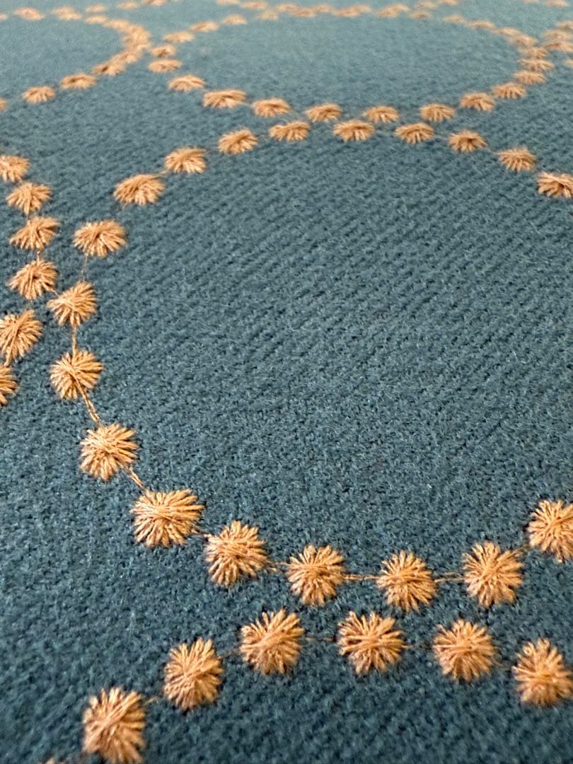 限定　ミナペルホネン　スツール　イス　椅子　オットマン　ブルー　新品未使用　家具