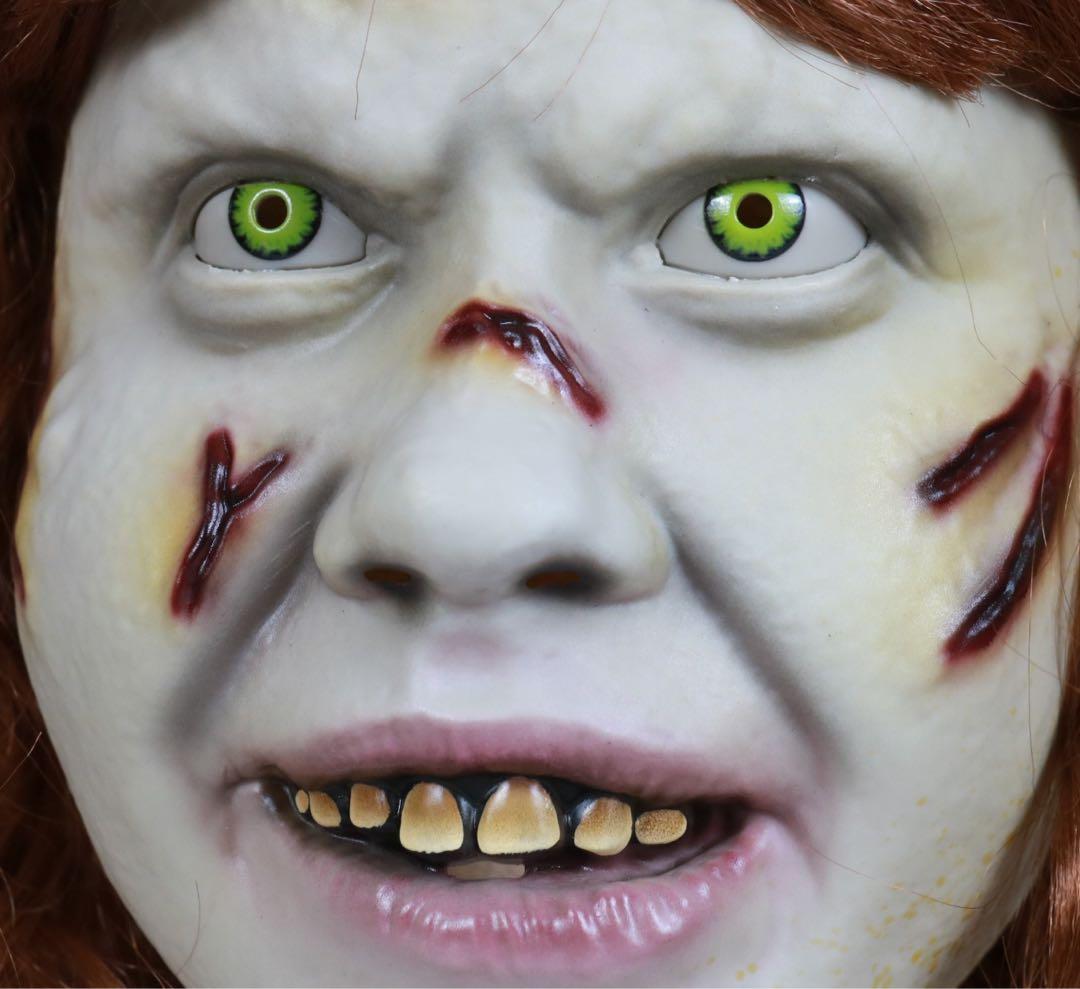 エクソシスト　リーガンマスク　等身大　トリックオアトリートスタジオ　ハロウィン