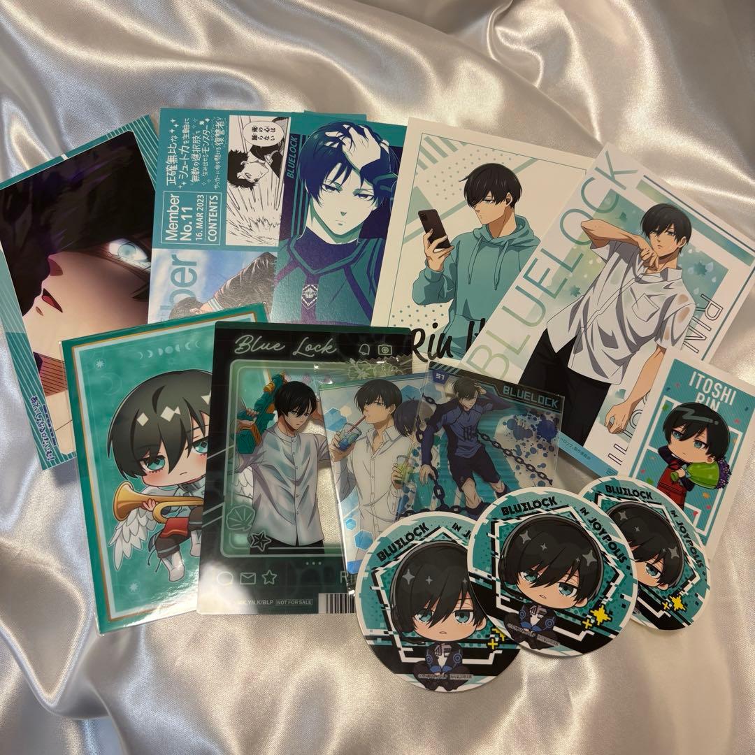ブルーロック 糸師凛 ポストカード ブロマイド カード 紙類 セット