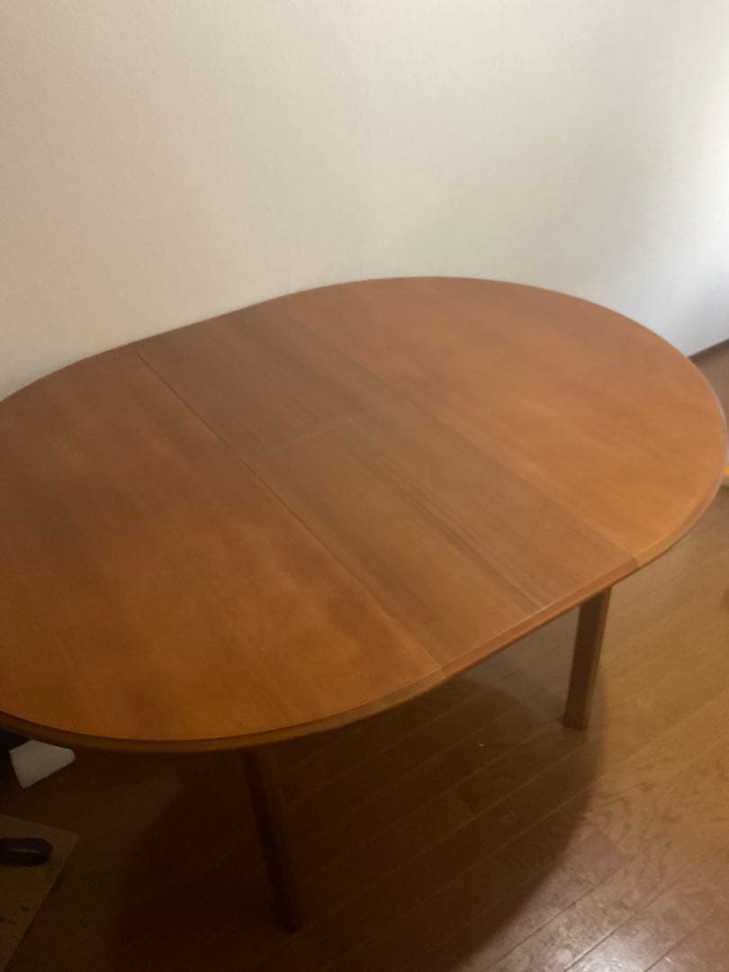 【 F.K 】ラウンド エクステンションダイニングテーブル