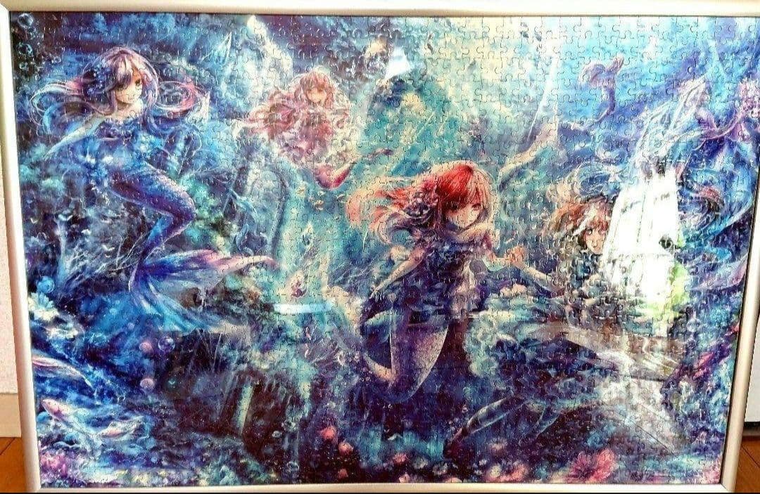 おにねこ1000ピースパズル『マリンアリス』完成品 1000ピース パズル