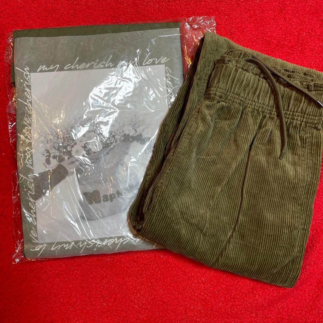 ナップタイム naptime. 西島隆弘 Nissy コーデュロ パンツカーキ