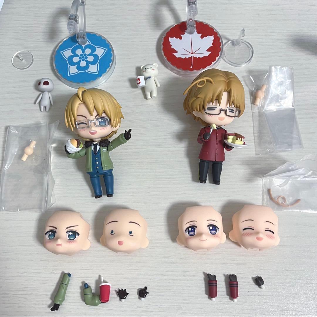 ヘタリア まとめ売り アメリカ中心 アクスタ 缶バッジ ねんどろいど など