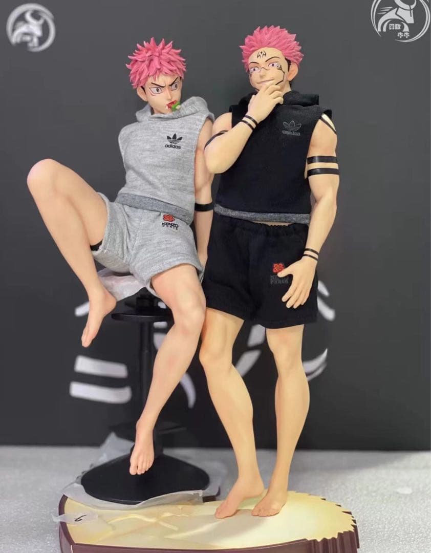 呪術廻戦 虎杖悠仁 両面宿儺 ガレージキット ガレキ スタチュー② 呪術廻