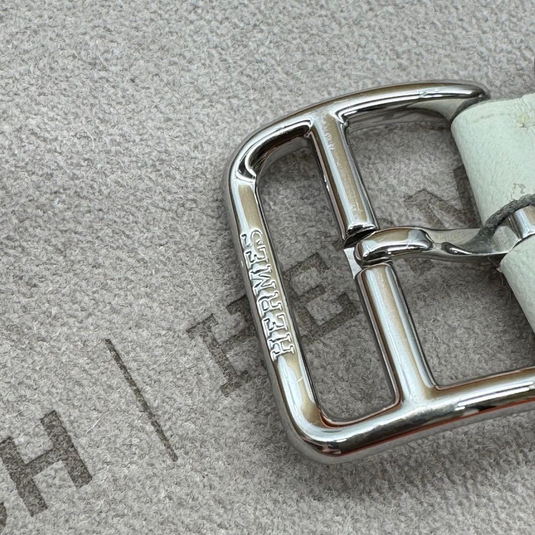 2531 Apple Watch エルメス ホワイト 白 レザーバンド 41㎜