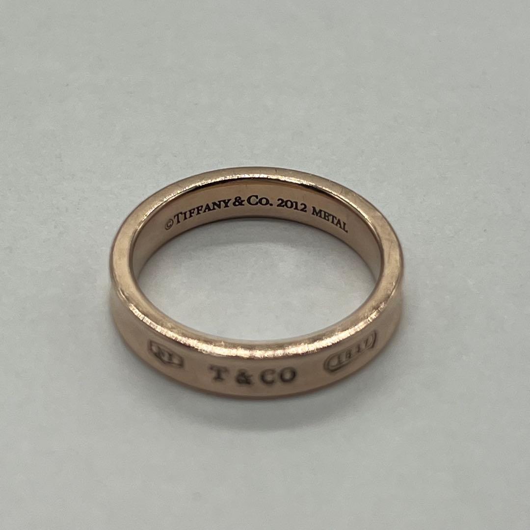 ティファニー TIFFANY 1837 ナロー リング 12号 ルベドメタル