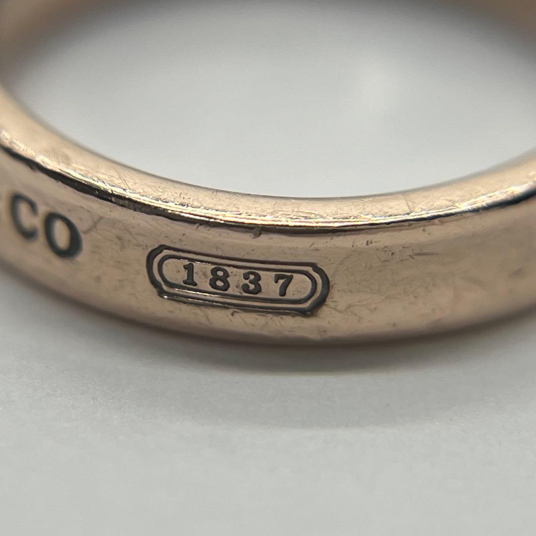 ティファニー TIFFANY 1837 ナロー リング 12号 ルベドメタル