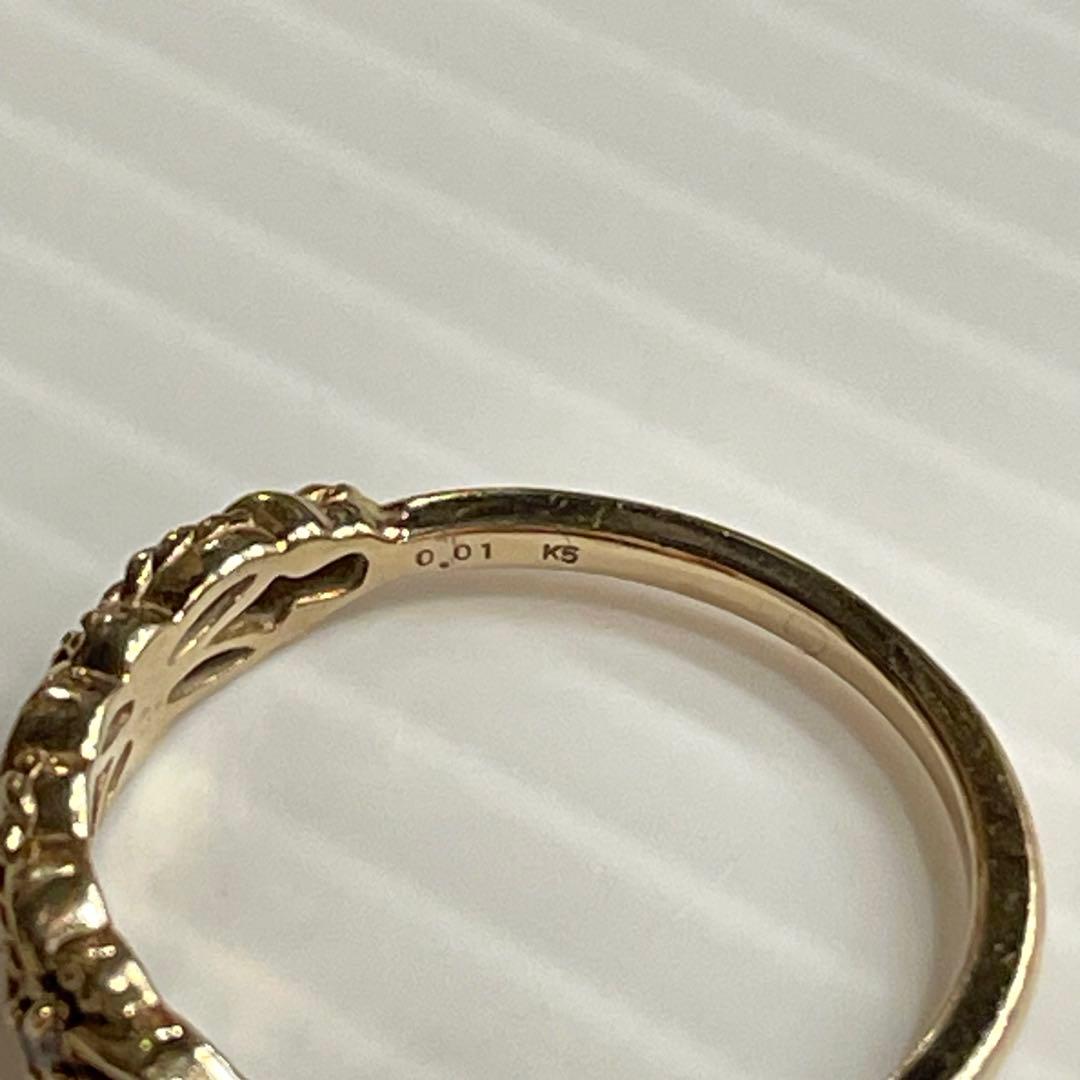 NOJESS ノジェス 0.01ct K5 10.5号 リング