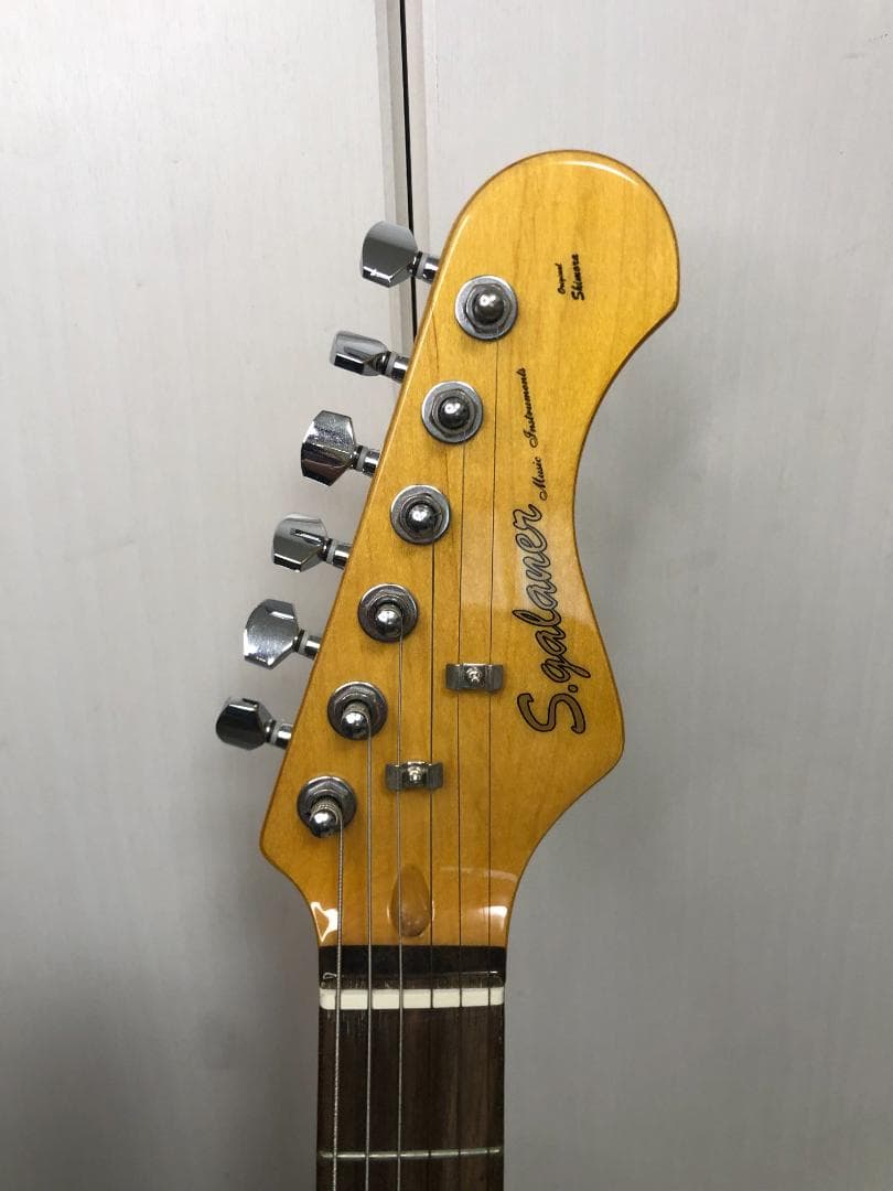 美品 S.Galaner SST-FM SBL S.ギャラナー ストラト - メルカリ